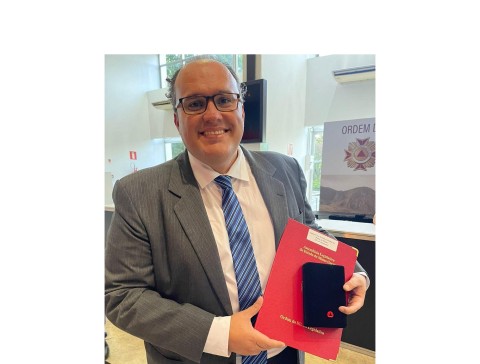 Santa Casa de Misericórdia de Patos de Minas recebe medalha da Ordem do Mérito Legislativo 2023