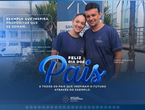 Feliz dia dos Pais 