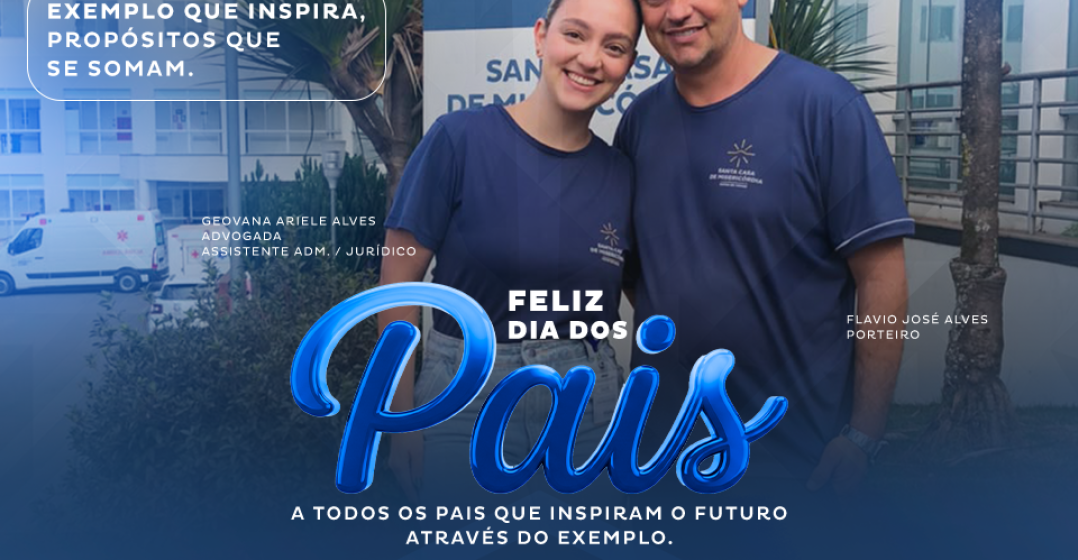 Feliz dia dos Pais 